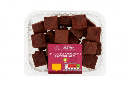 Morrisons Brownie Mini Bites 24Er Packung