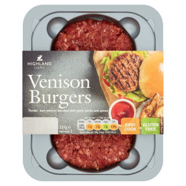 Highland Game Wildbret-Burger 2 Quarter Pounders 227G