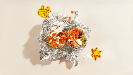 Shredded Chicken Wham! Burrito