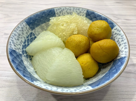 Jiē Tóu Sān Bǎo Yú Dàn Zhū Pí Luó Bái Fish Ball, Pig’ S Skin, Radish Set