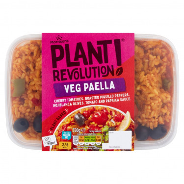 Morrisons Plant Revolution Gemüse-Paella 350G