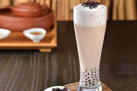 Dòng Zhēn Zhū Nǎi Chá Iced Black Milk Tea With Pearls