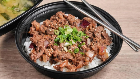 Beef Bulgogi Korean Bbq W/Miso Soup