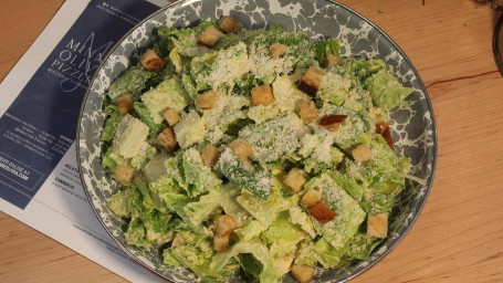 Caesar Salad, Parmigano-Reggiano, Caesar Garlic Dressing, Focaccia Croutons