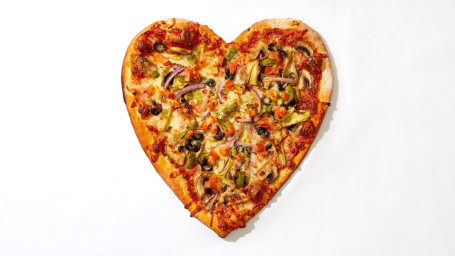 Valentine Veggie Pizza