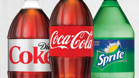 Coca-Cola 2-Liter-Flaschen