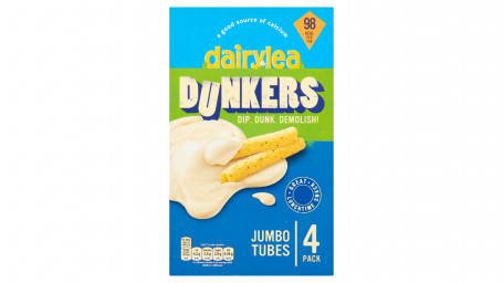 Dairylea Dunkers Jumbo Tubes Käsesnacks 4Er Pack 164G