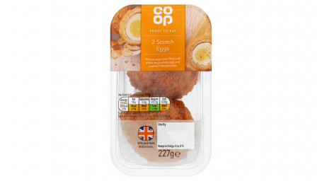 Co Op 2 Scotch Eggs 227G