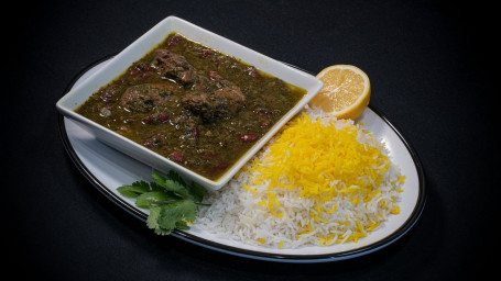 Ghormeh Sabzi Polo