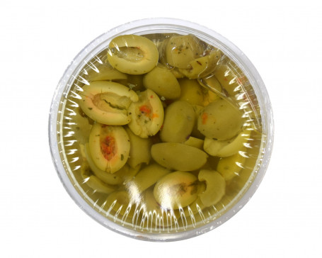 Green Acres Green Split Olives (230G)