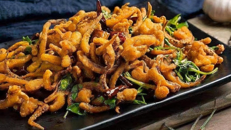 Stir-Fried Shredded Squid Gàn Biān Yóu Yú Xū