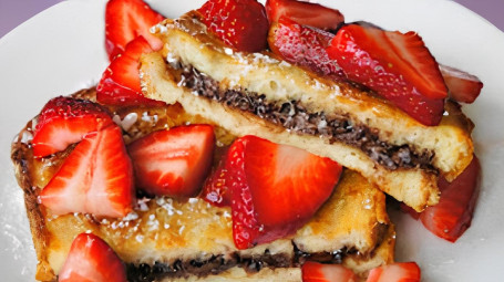 Nutella Stuffed French Toast (3 Slices)