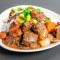 Black Pepper Beef With Steamed Rice Spicy Tái Wān Hēi Hú Jiāo Niú Liǔ Fàn , Includes 1 Portion Of Free Rice