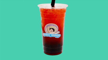 Red Guava Boba Iced Tea