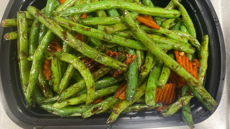 Stir Fry Green Beans With Vegetarian Oyster Sauce