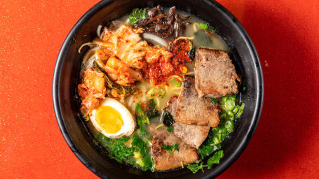 R12. Beef Kimchi Ramen Pào Cài Niú Ròu Lā Miàn