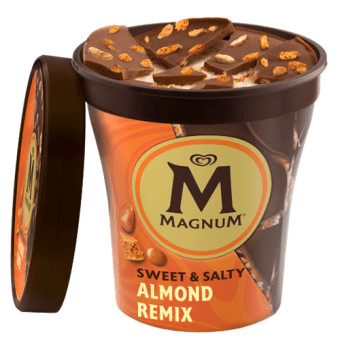 Magnum Becher Sweet Salty Almond-Remix 440Ml