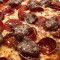 Old World Pepperoni Sausage Pizza