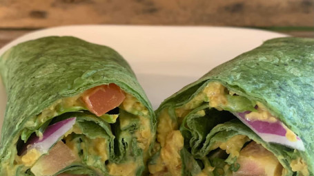 Curried Chickpea Wrap