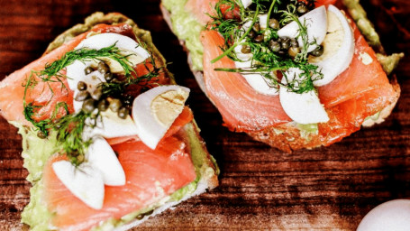 Salmon Dill Toast