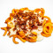 Speck Und Queso-Curly-Pommes