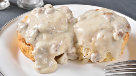 Jumbo Biscuits Sausage Gravy