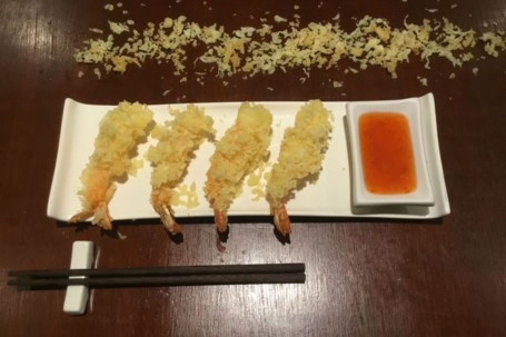 16. King Prawn Tempura (4) – Je Xiā Tiān Fù Luō