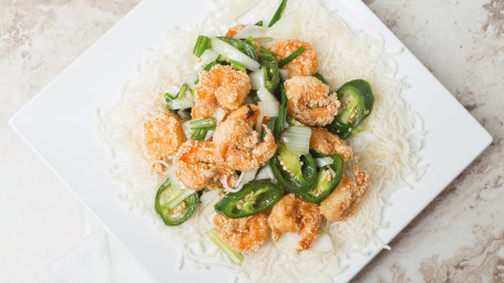 S23. Pan Fried Shrimp With Salt Pepper (Without Shell Head)