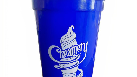 Reusable Creamery Blue Cup