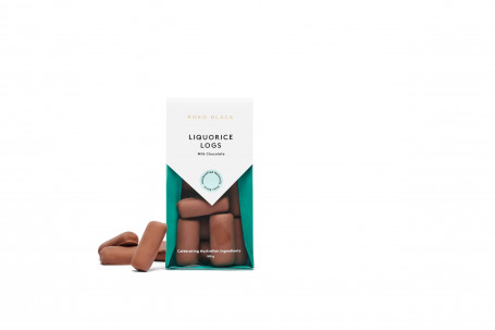 Liquorice Logs Milk 100G