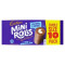 Cadbury Mini Rolls Milchschokolade, Familiengröße, 10Er-Packung