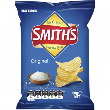 Smiths Crinkle Cut Potato Chips Original 60G