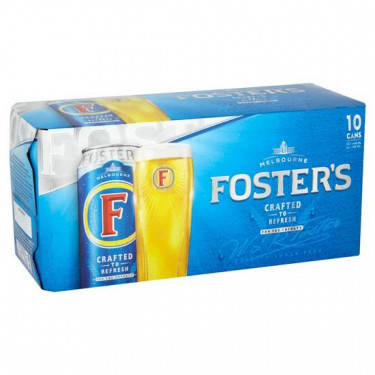 Foster's Lager Beer 10X 440Ml