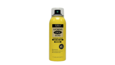 Ebin Wonder Lace Bond Adhesive Spray Original 2.7 Oz Yellow Can)