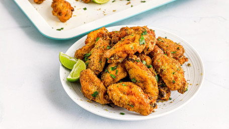 Chicken Wings With Lemon Pepper Sauce