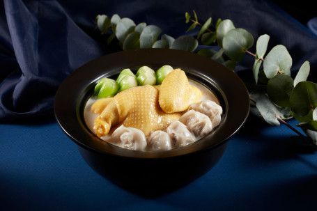 Huā Jiāo Yún Tūn Jī Chicken Soup With Wonton