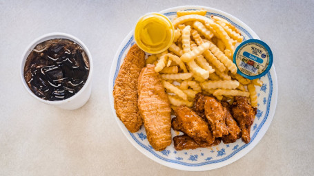 2-Piece Tenders 6-Piece Wings Combo