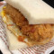 Kǎ Zī Jī Tuǐ Dàn Tǔ Sī Crispy Chicken Drumstick Toast With Egg