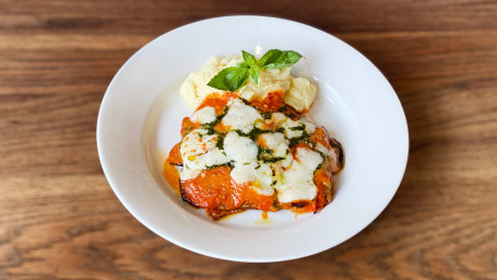 Scaloppine Di Vitello Alla Parmigiana Con Pure Di Patate