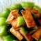 Tofu with chinese greens (V) qīng cài dòu fǔ