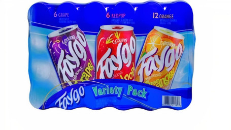 Faygo Variety Soda, Grape Red Pop Orange