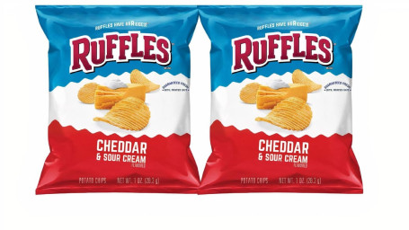 Ruffles Cheddar Sour Cream 2 For $1