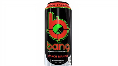 Bang Peach Mango Energy Drink With Super Creatine