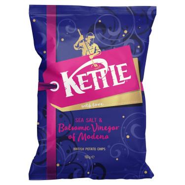 Kettle Chips Meersalz-Balsamico-Essig 150G