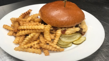 Texas Bbq Mac' Burger