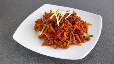 Shredded Pork In Spicy Garlic Sauce (Spicy)