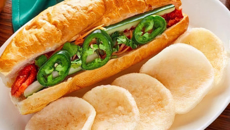 Bbq Vietnamese Baguette Sandwich