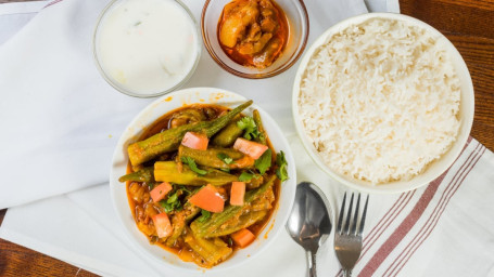 Kadai Bhendi Curry