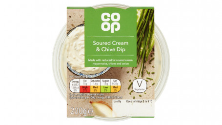 Co Op Sauerrahm-Schnittlauch-Dip 200G