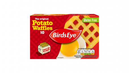 Birds Eye 10 Die Original-Kartoffelwaffeln 567G